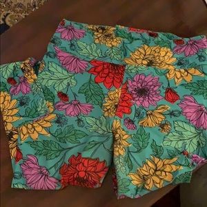 Floral Lularoe leggings